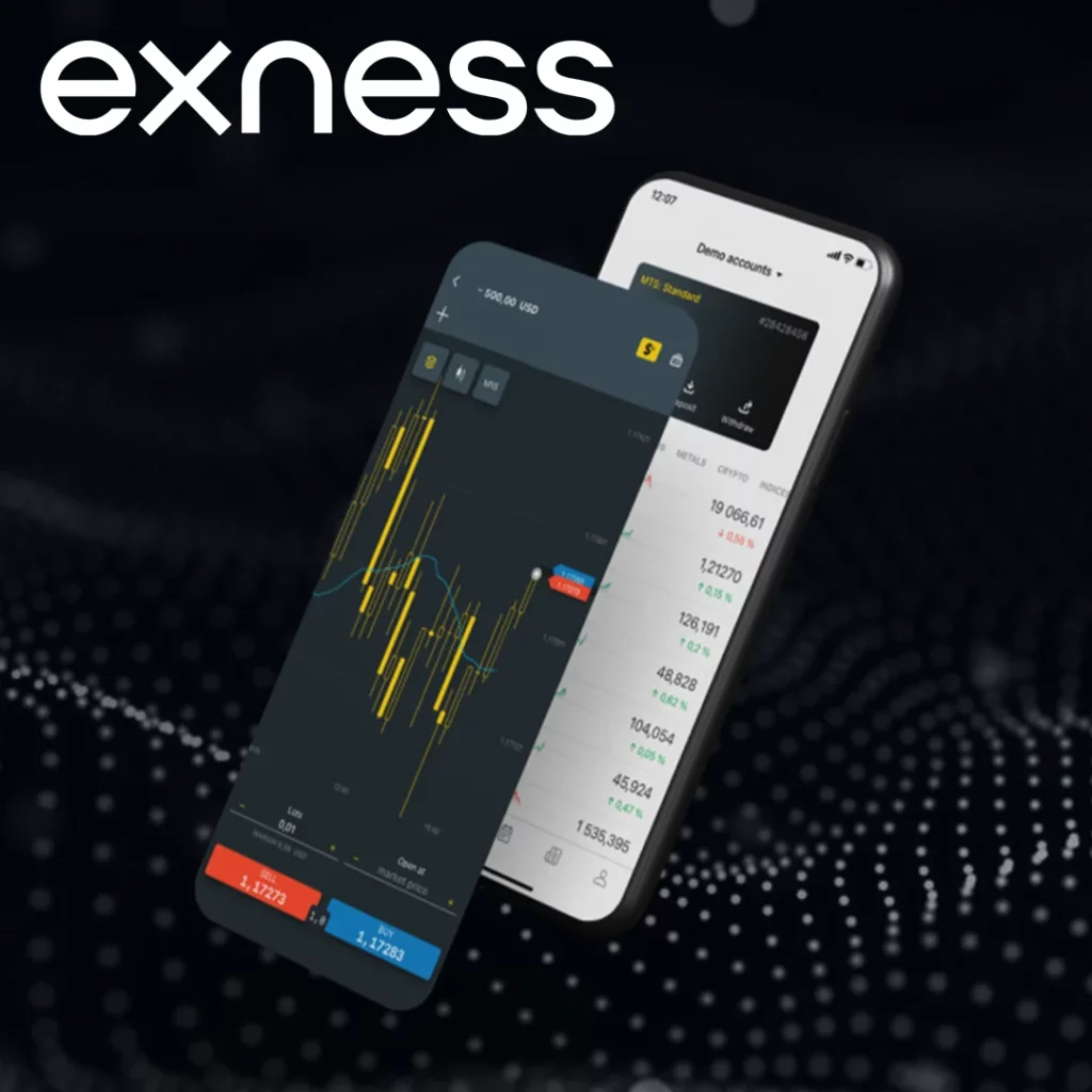 The process of installing and configuring Exness MT5 mobile version